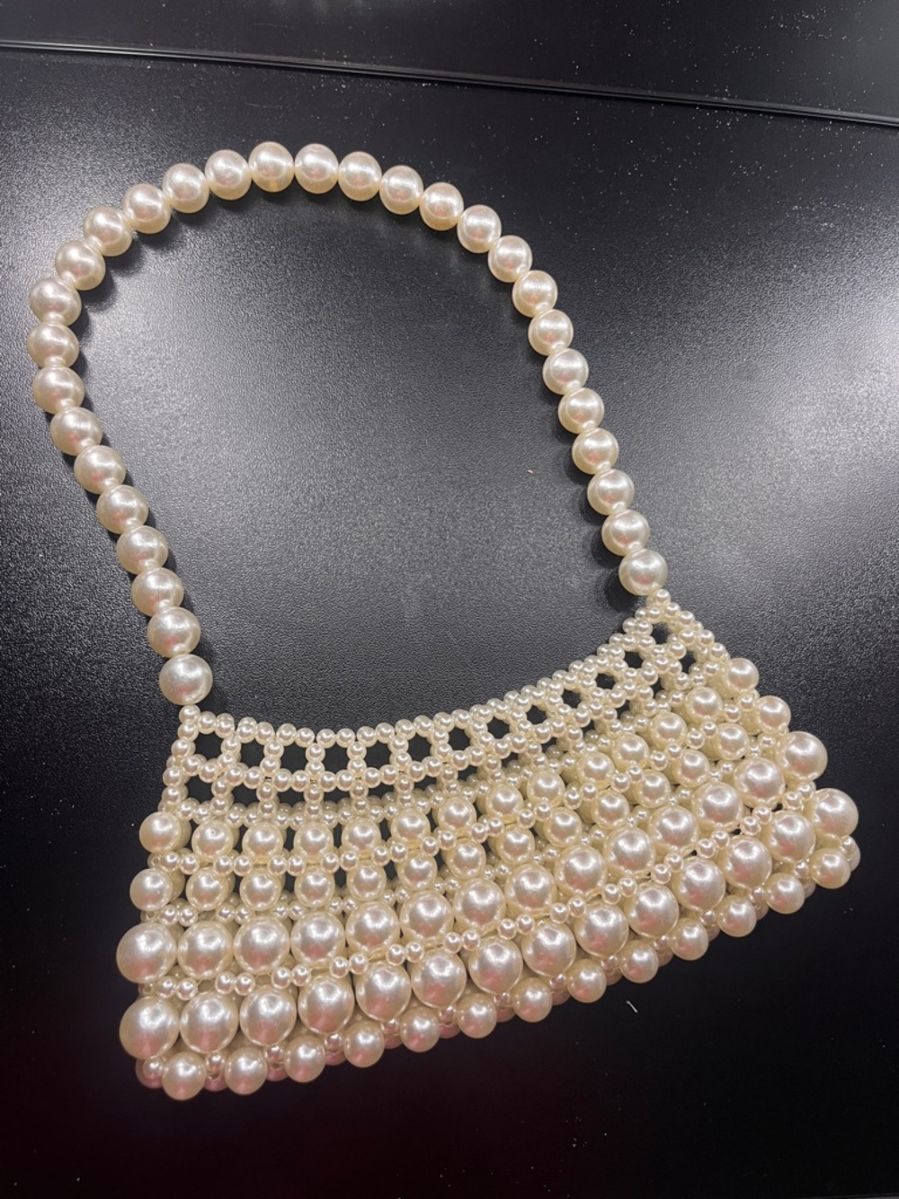Classic Ivory Pearl Purse